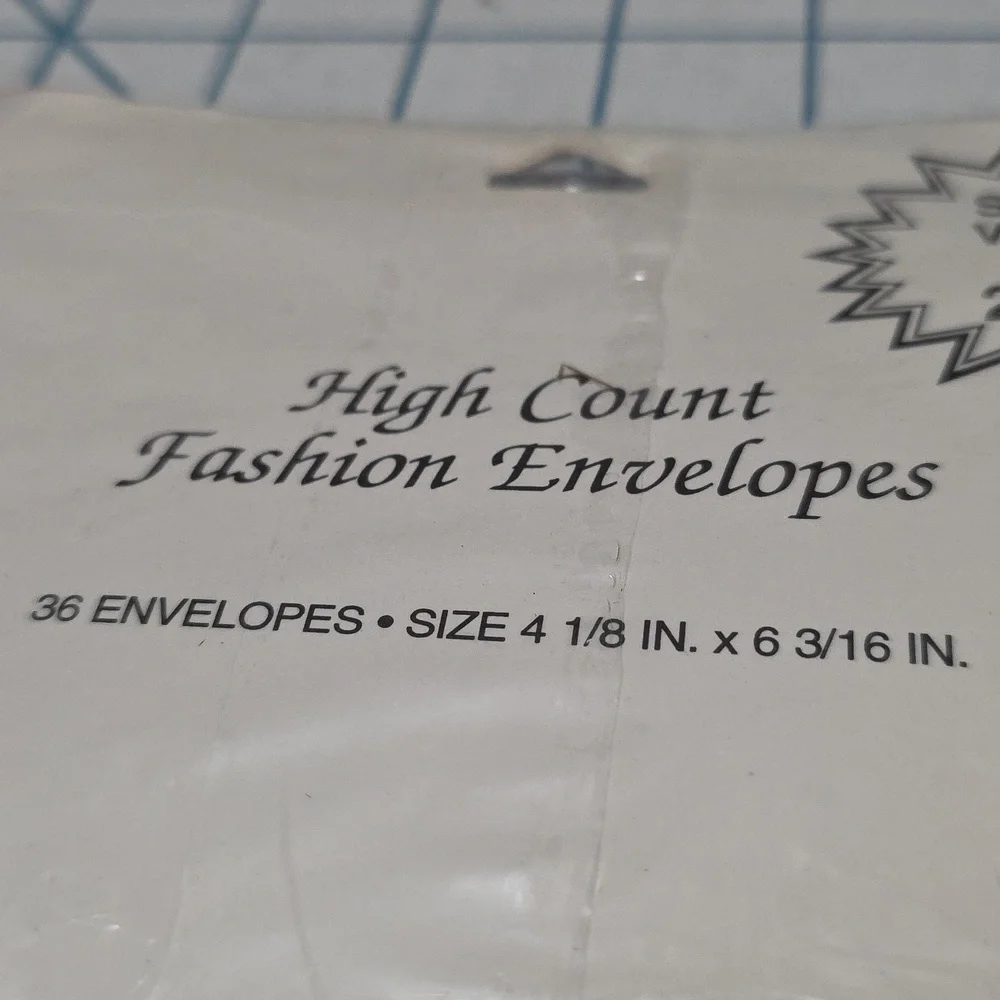 Sangamon Floral Fashion‎ Envelopes Set, 36 Envelopes, 4 1/8